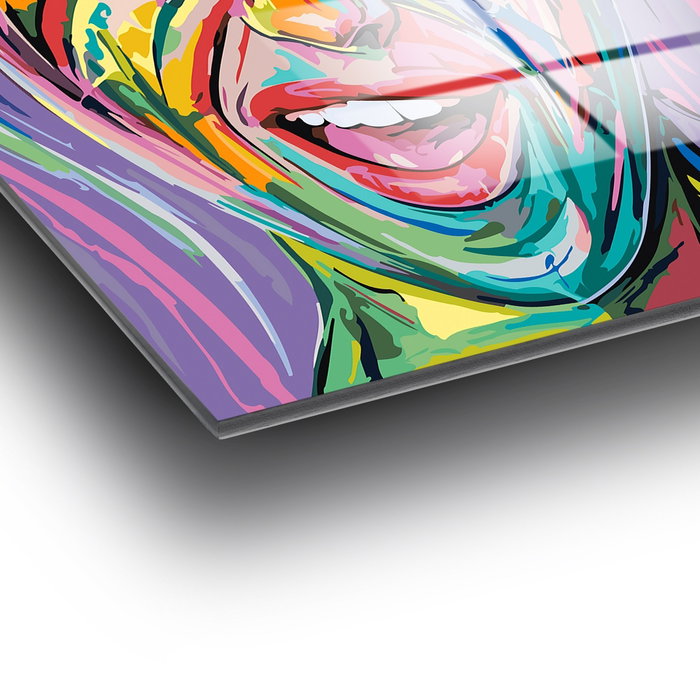 Wallity UV-845 Pintura decorativa de vidrio templado Multicolor 50 x 50 cm Wallity UV-845 Pintura decorativa de vidrio templado Multicolor 50 x 50 cm